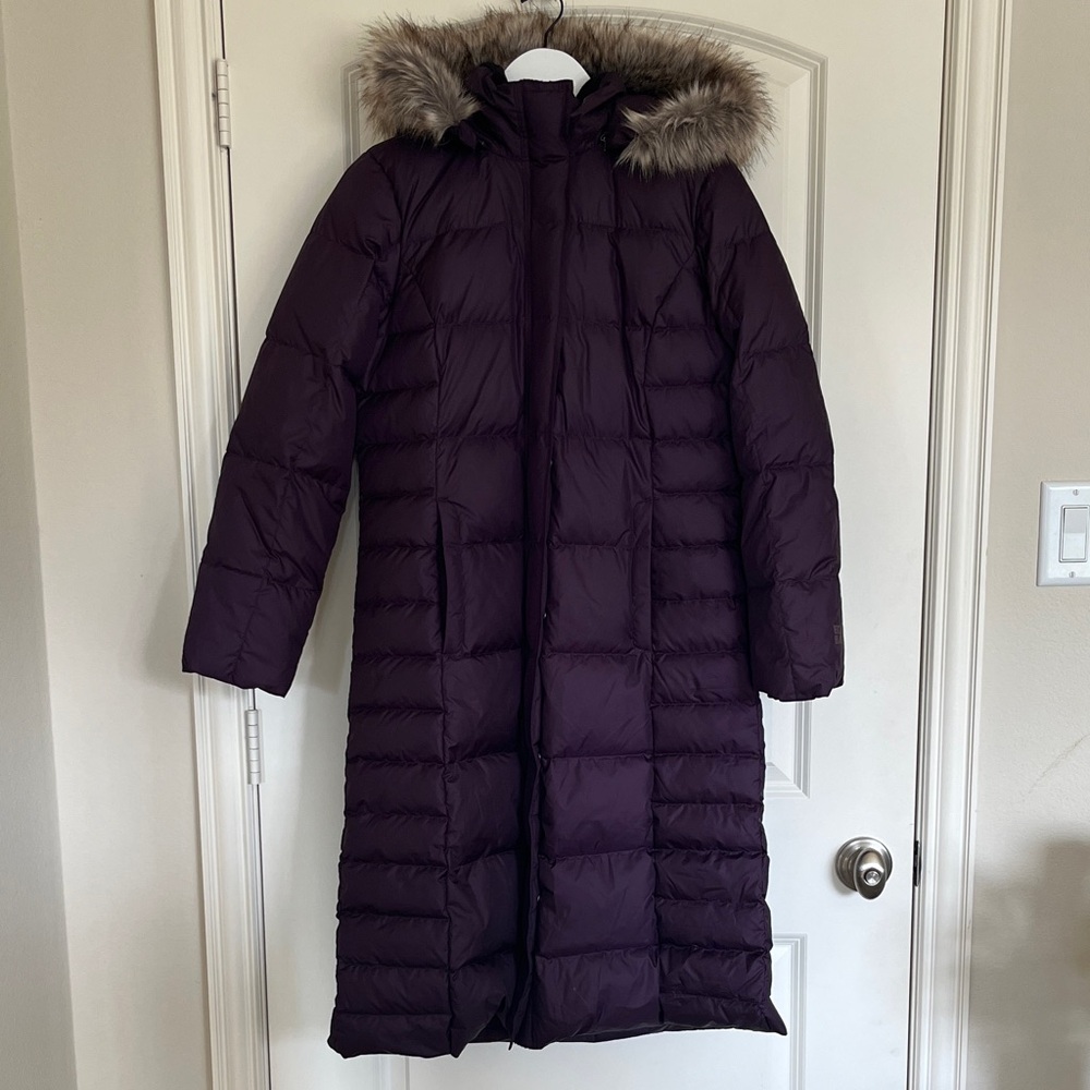 Eddie Bauer 650 down long jacket